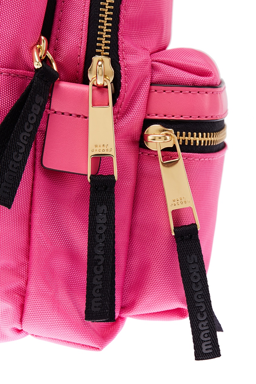 фото Розовый рюкзак с логотипом marc jacobs (the)