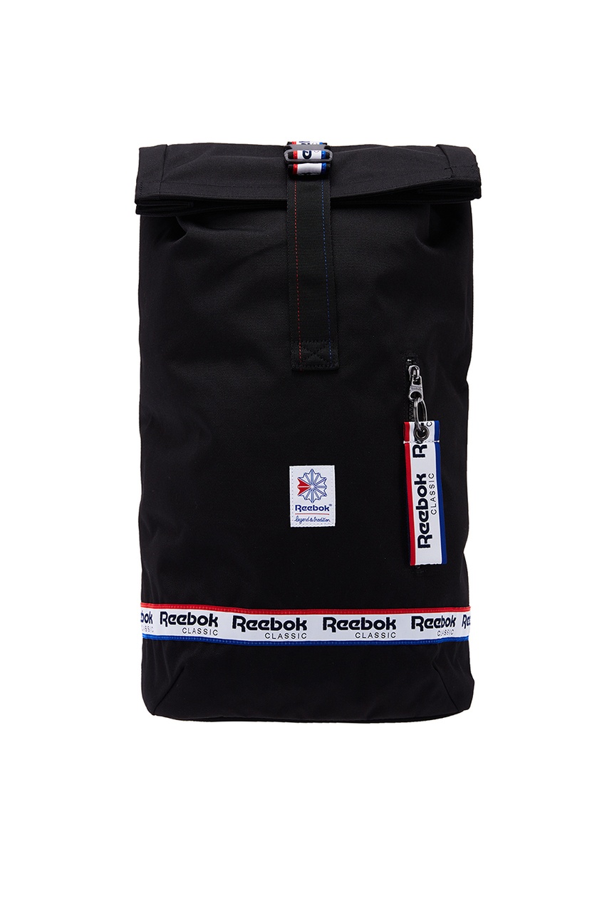 фото Черный рюкзак с цветной отделкой reebok