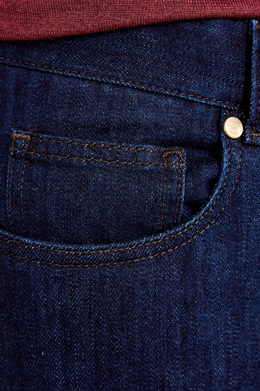 фото Темно-синие джинсы Canali