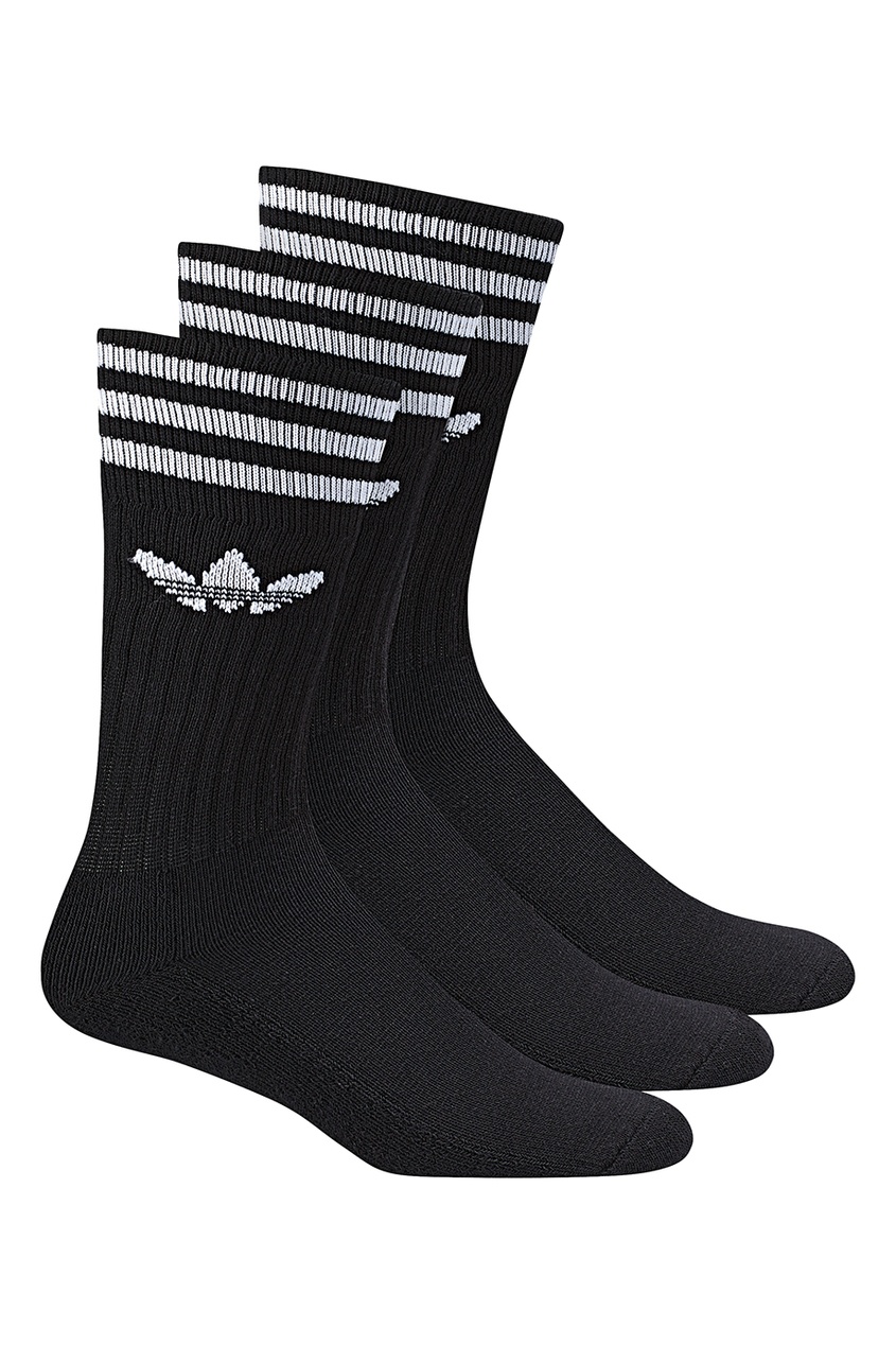 фото Черные носки с контрастной отделкой adidas
