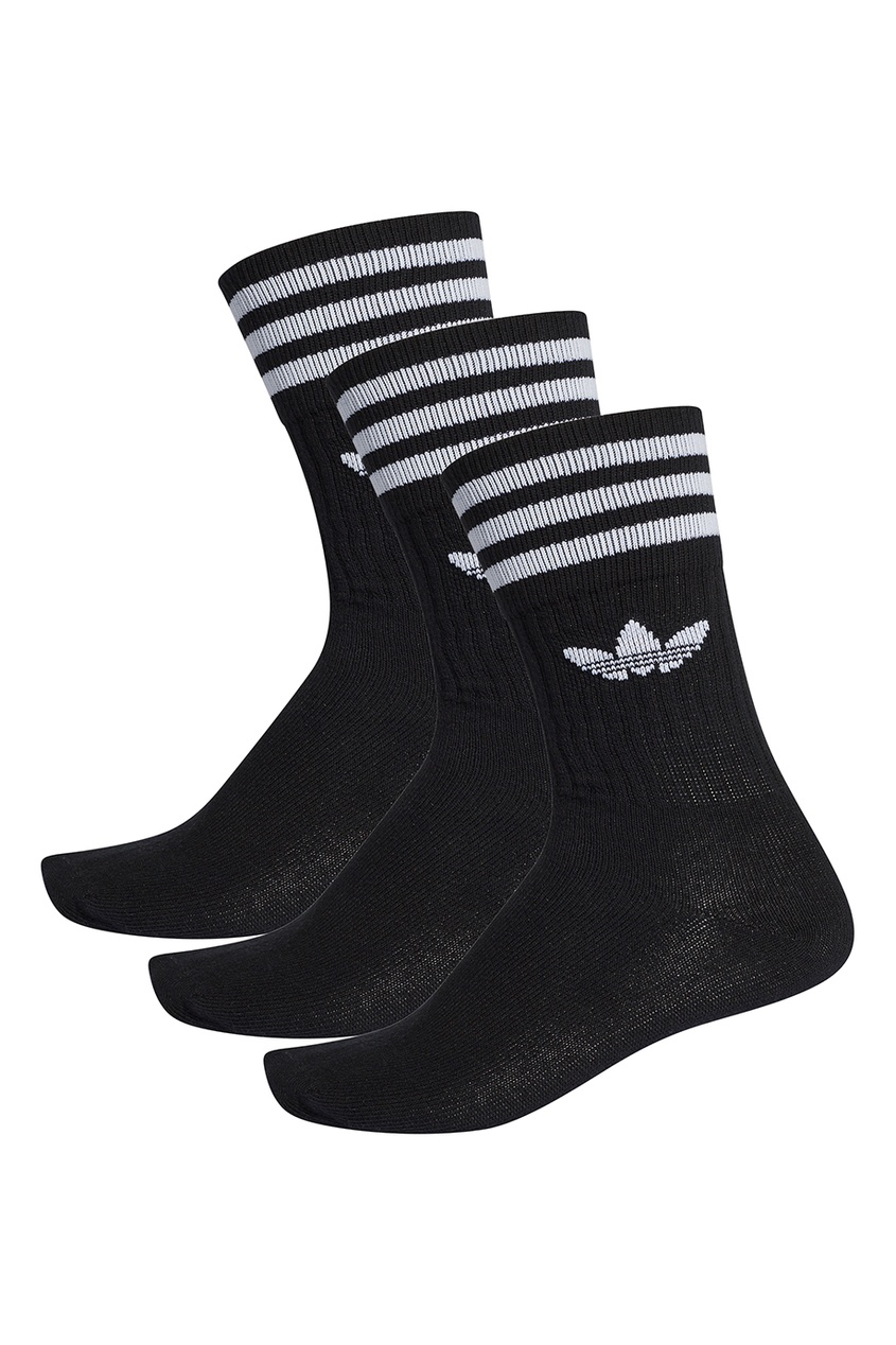 фото Черные носки с контрастной отделкой adidas