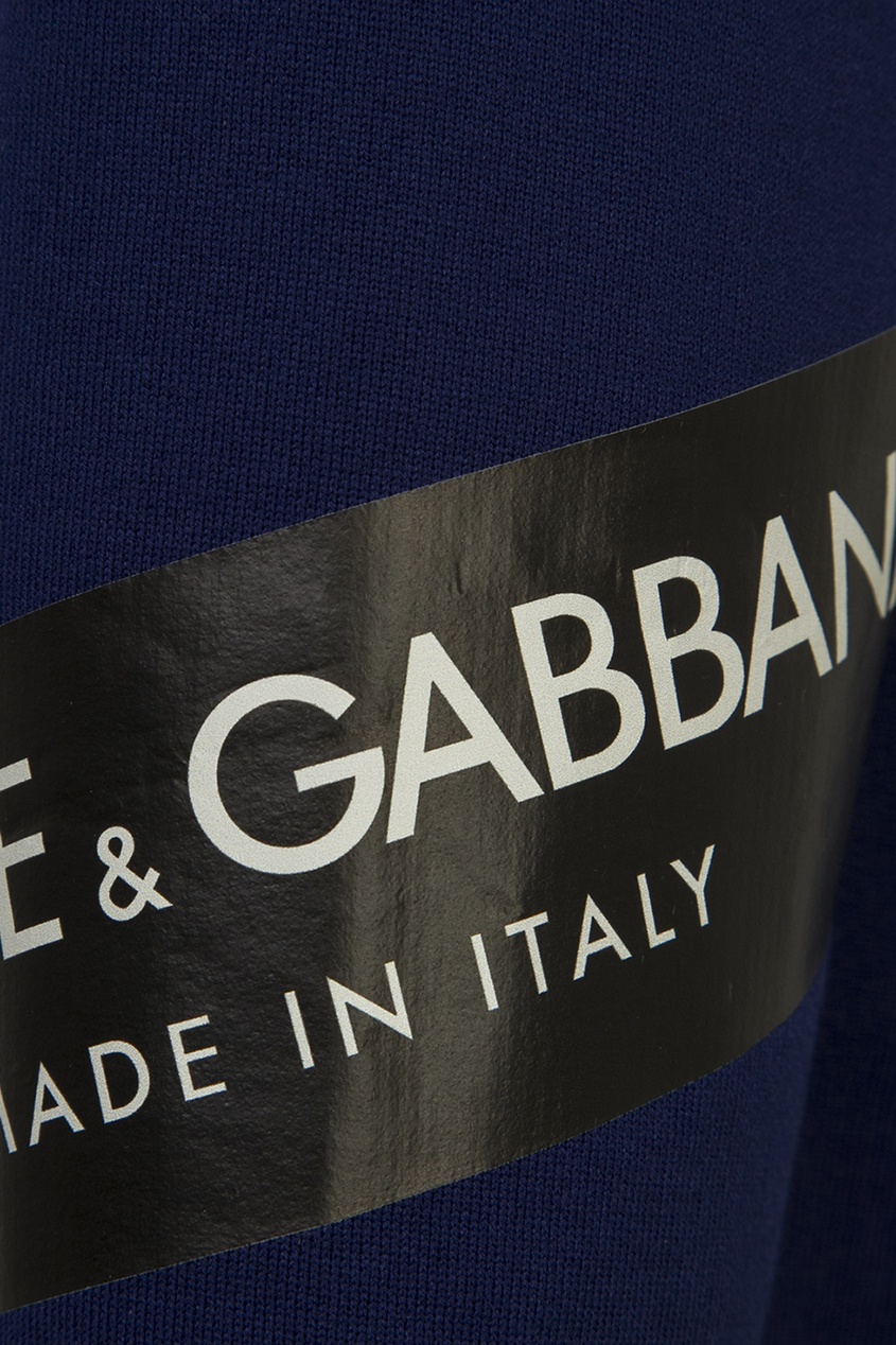 фото Худи с фактурным логотипом dolce&gabbana