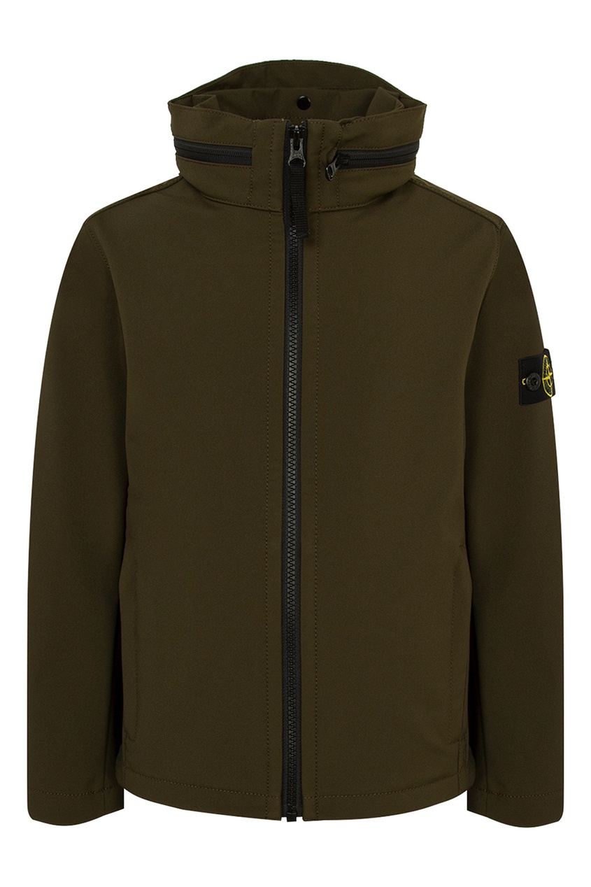 фото Куртка с логотипом stone island kids