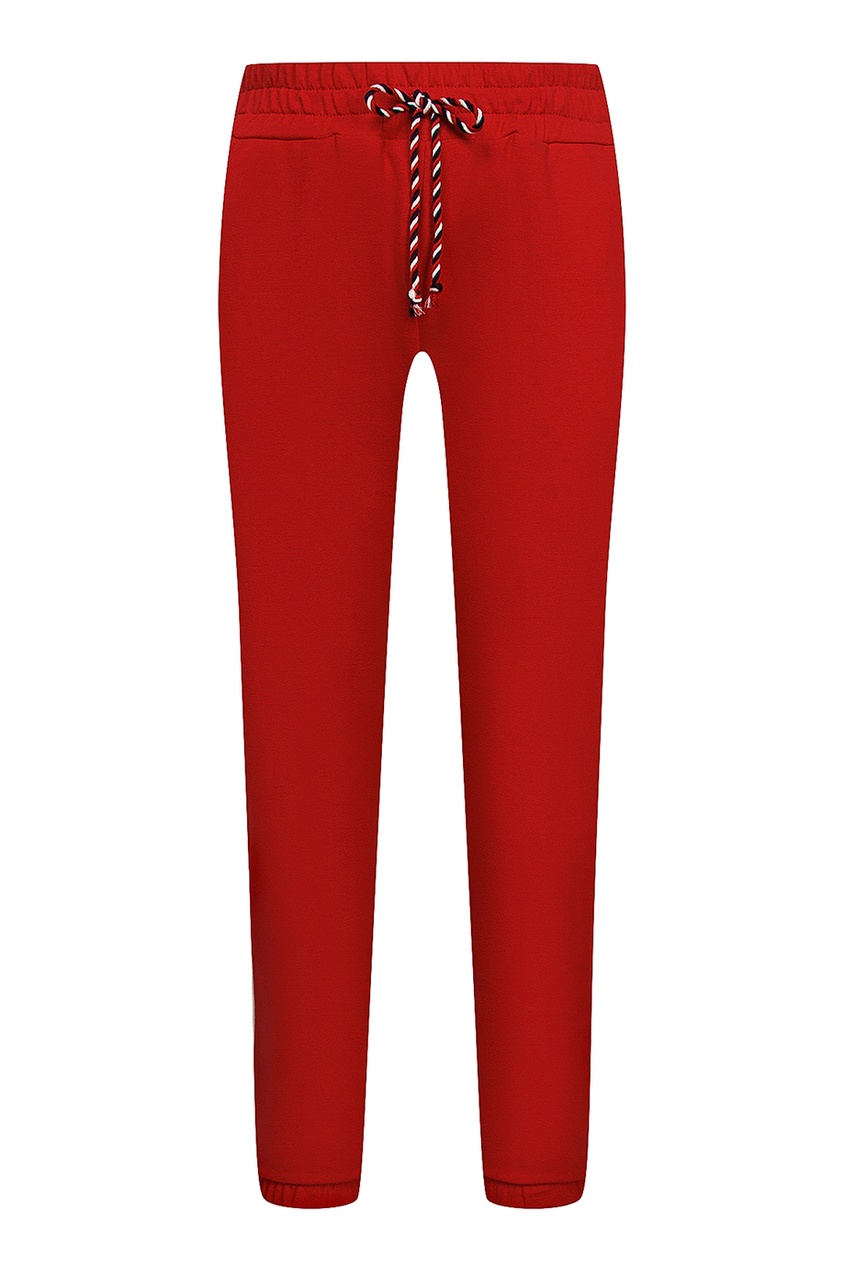 фото Красные трикотажные брюки ermanno scervino