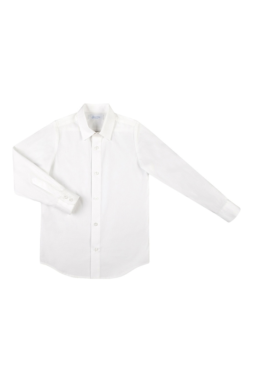 фото Белая классическая рубашка jacote