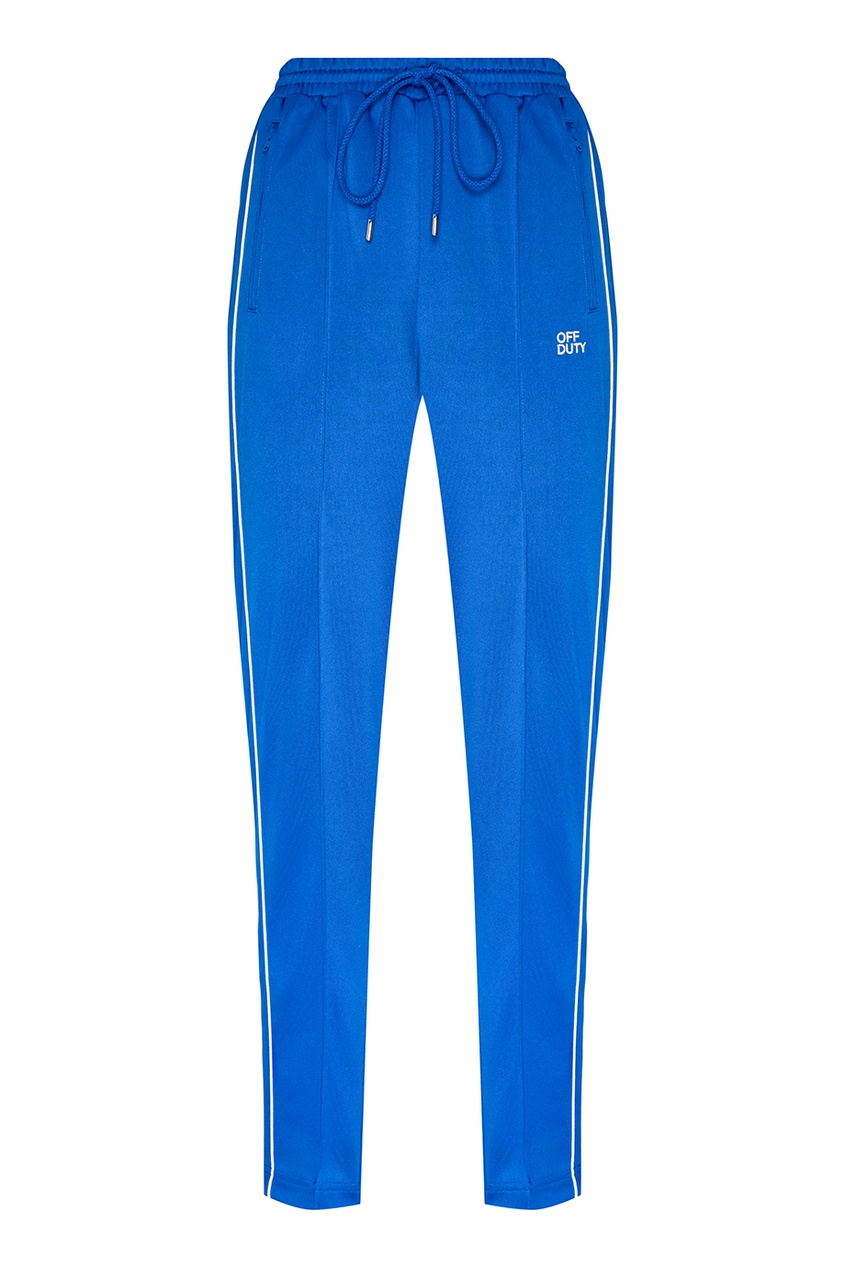 фото Синие брюки с лампасами mo&co