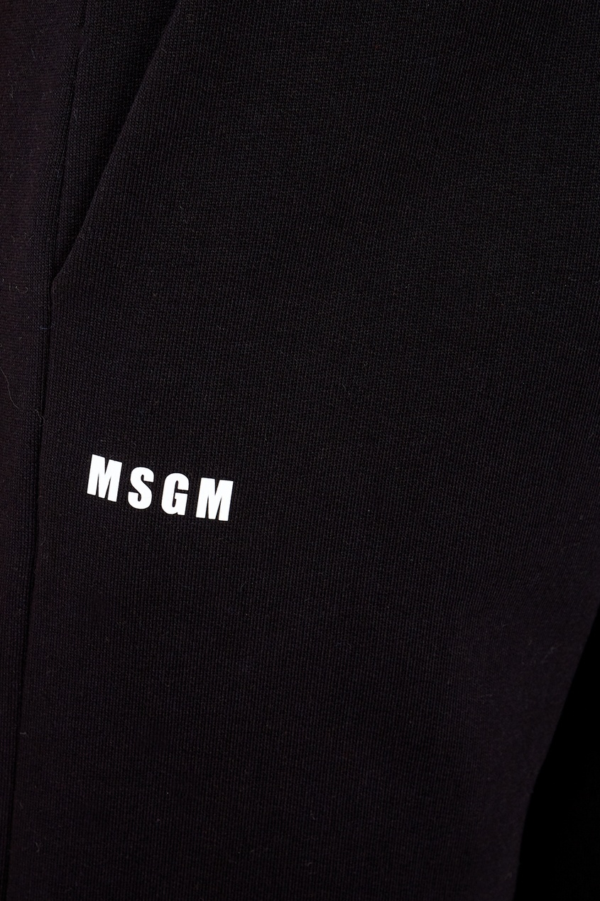 фото Широкие хлопковые брюки msgm