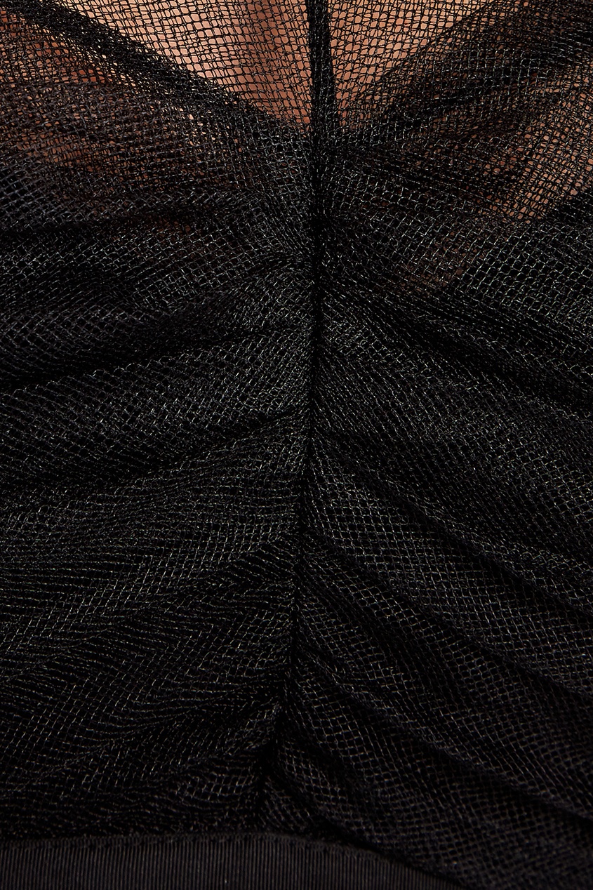 фото Черное платье из сетки no.21