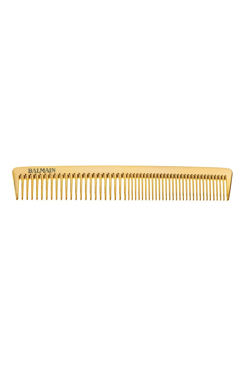 фото Золотая расческа для стрижки ограниченного выпуска Golden Cutting Comb Balmain paris hair couture