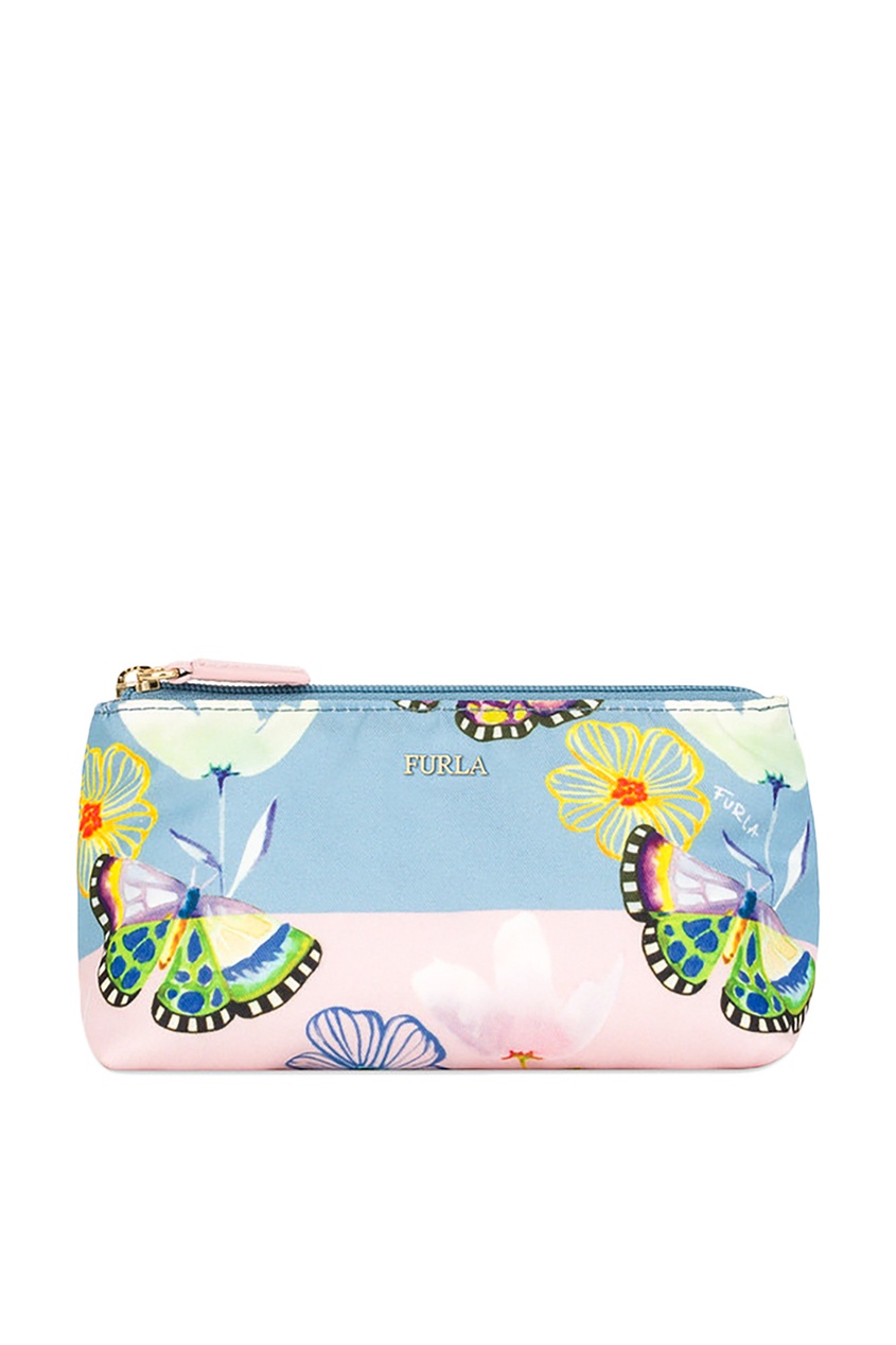 фото Косметичка bloom с цветами furla