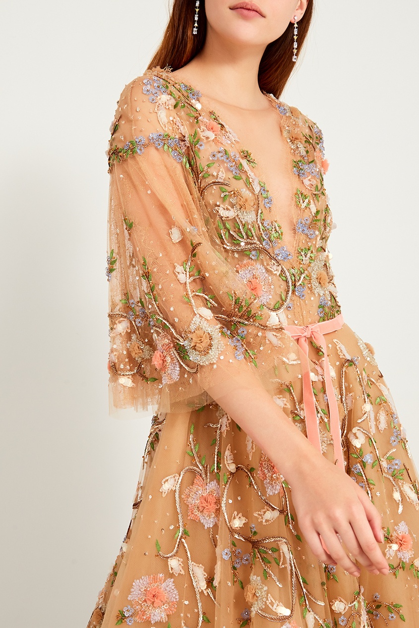 Платье Marchesa Платье Marchesa