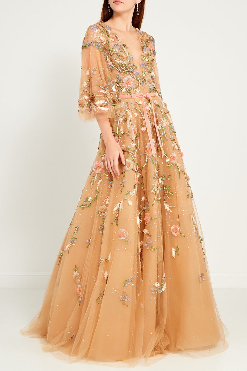Платье Marchesa