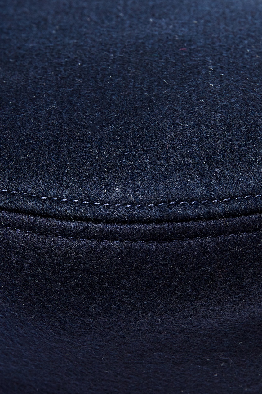 фото Синяя кепка из шерсти naly isabel marant