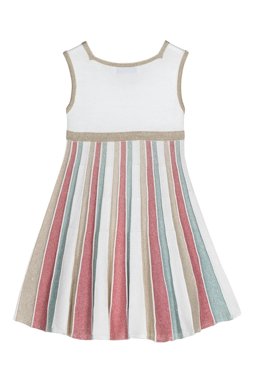 фото Трикотажное платье с цветной отделкой jacote