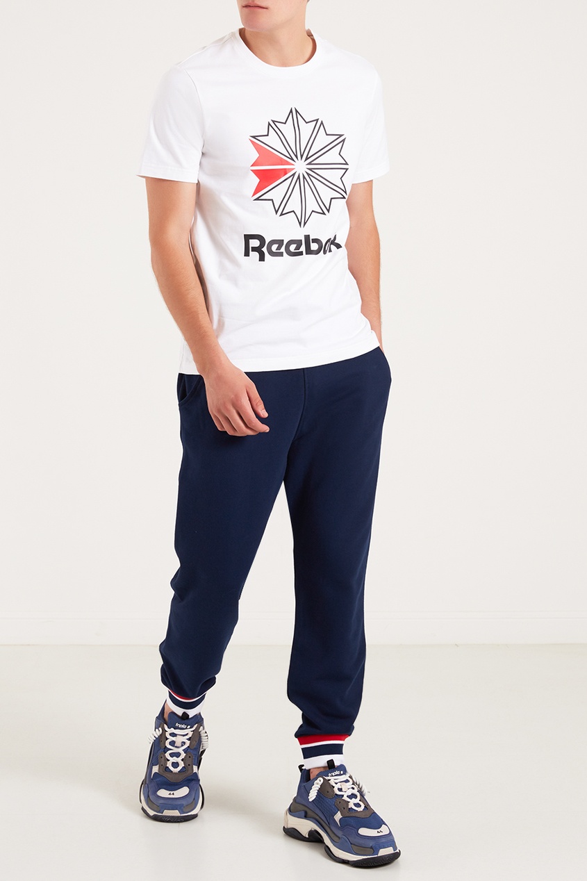 фото Белая футболка с логотипом Reebok