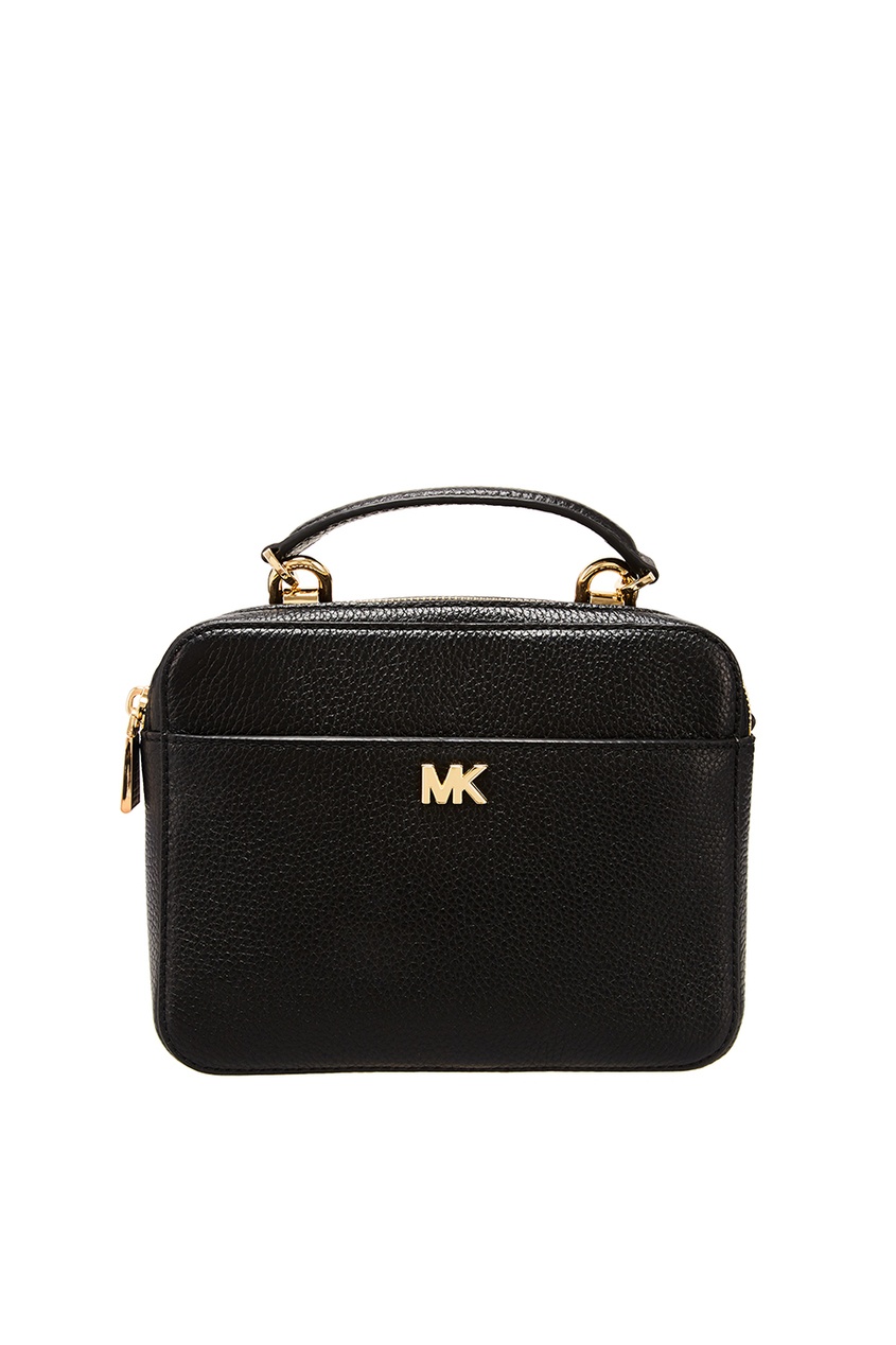 фото Черная сумка crossbodies из кожи michael michael kors