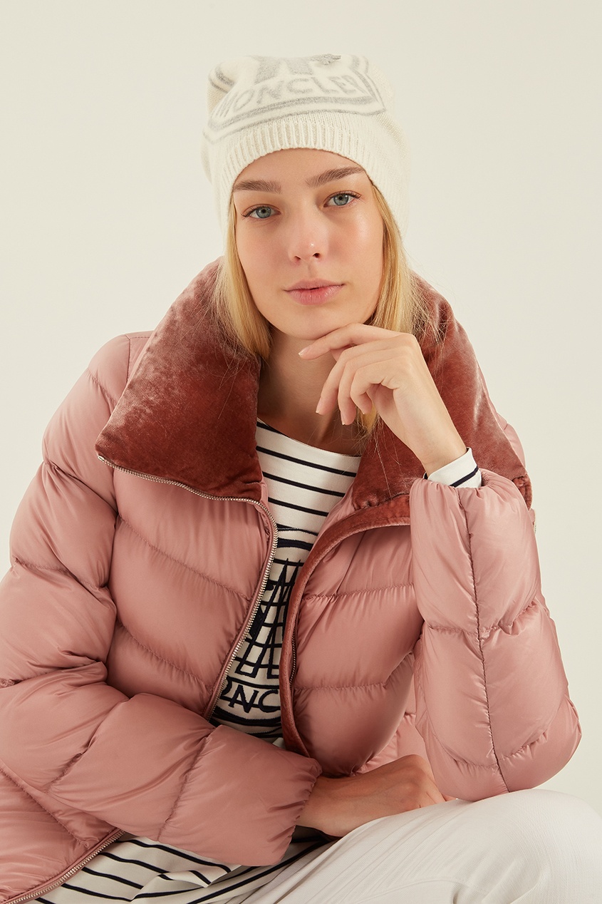 фото Шапка с логотипом Moncler