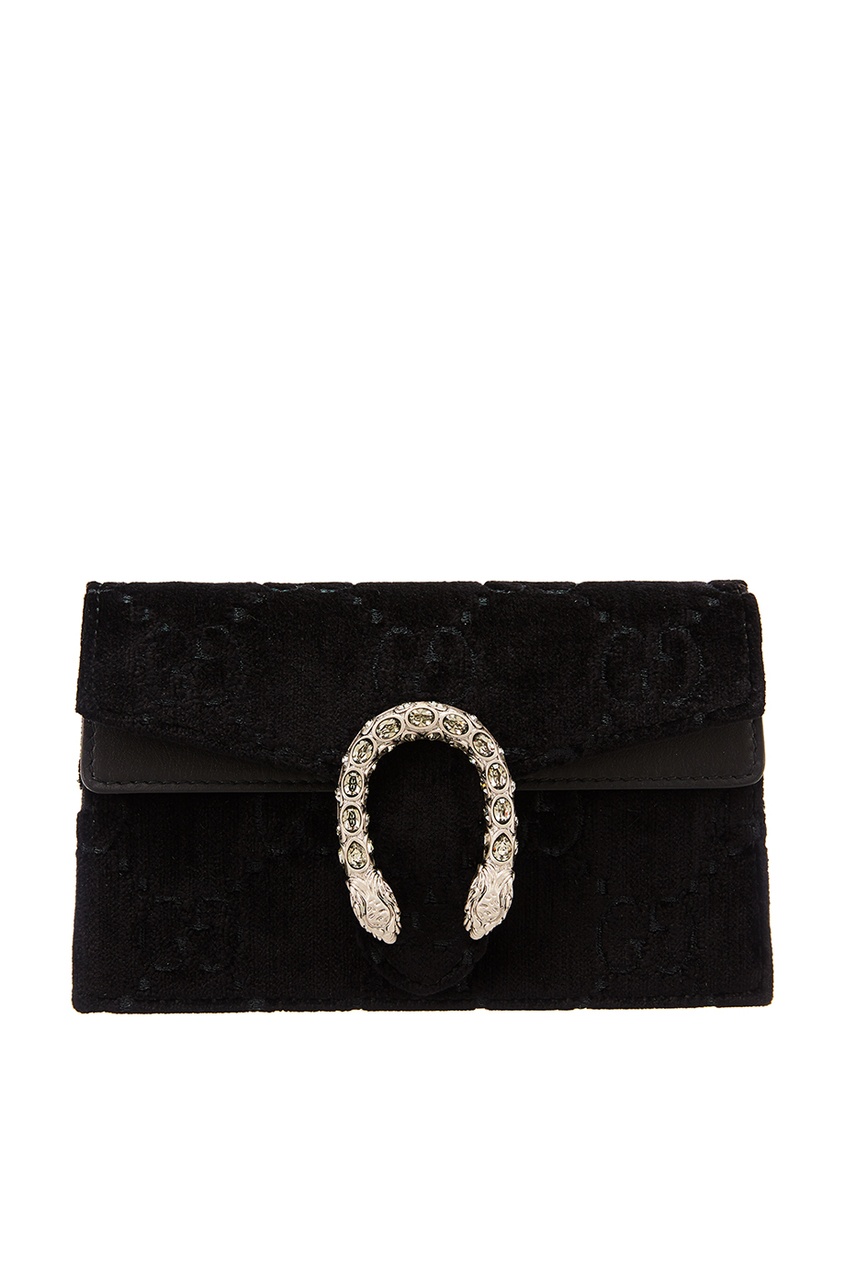фото Черная сумка из текстиля Dionysus GG Gucci