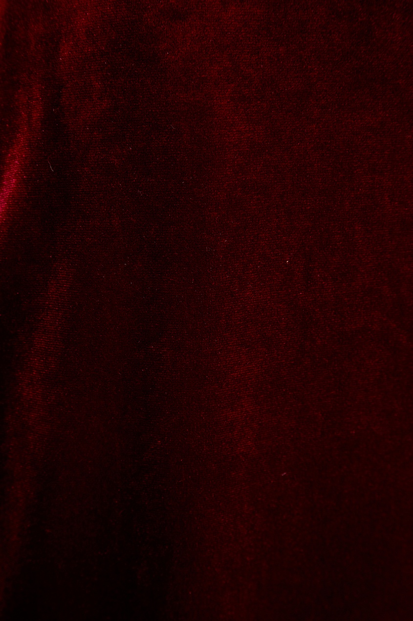 фото Миди-платье бордового цвета ли-лу