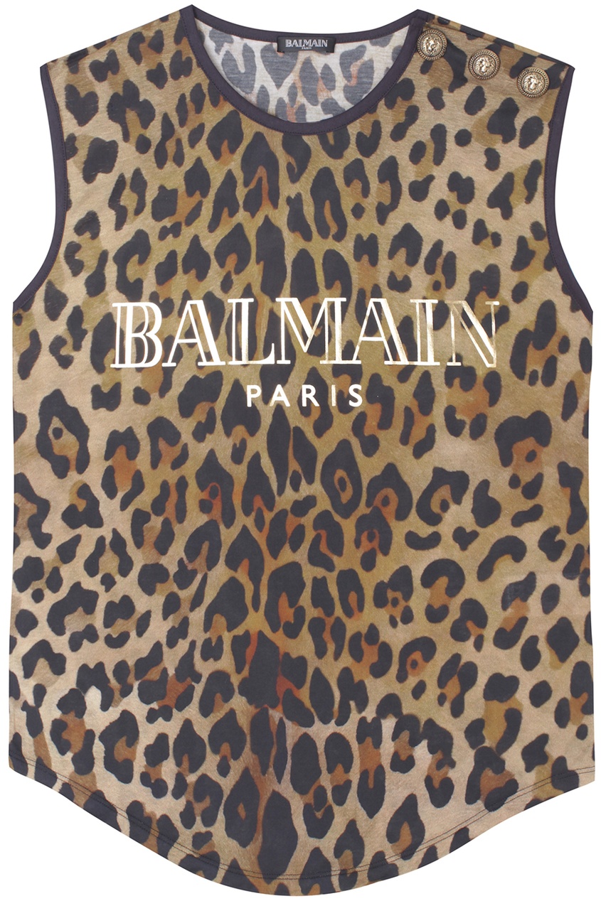 фото Топ из хлопка balmain