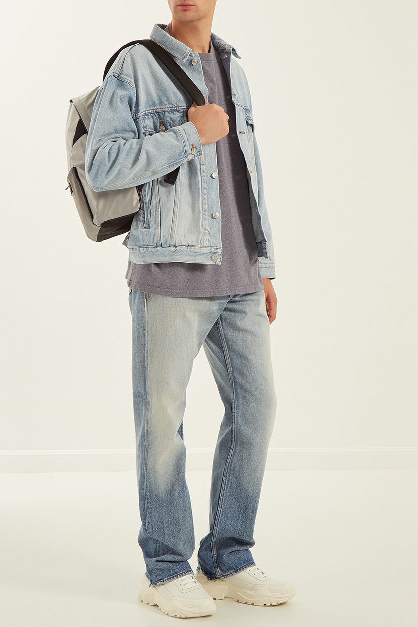 фото Текстильный рюкзак с накладным карманом Furla
