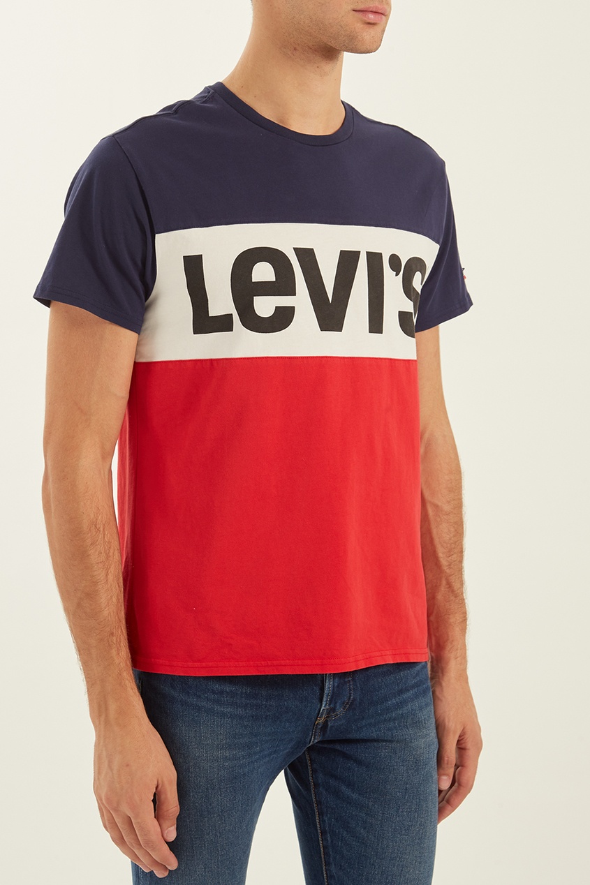 фото Футболка из хлопка с логотипом levi’s®