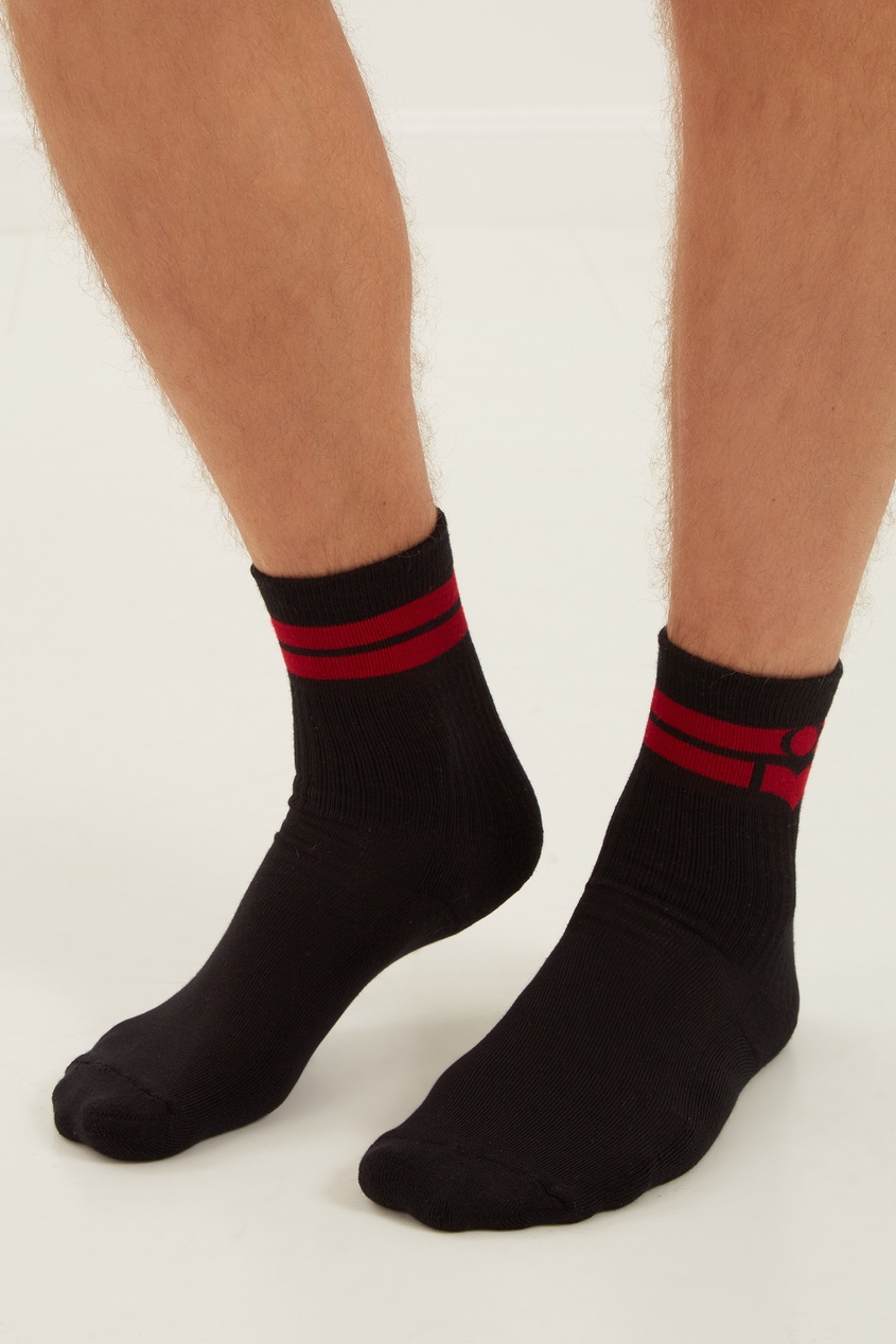 фото Черные носки из хлопка Vito Isabel marant man