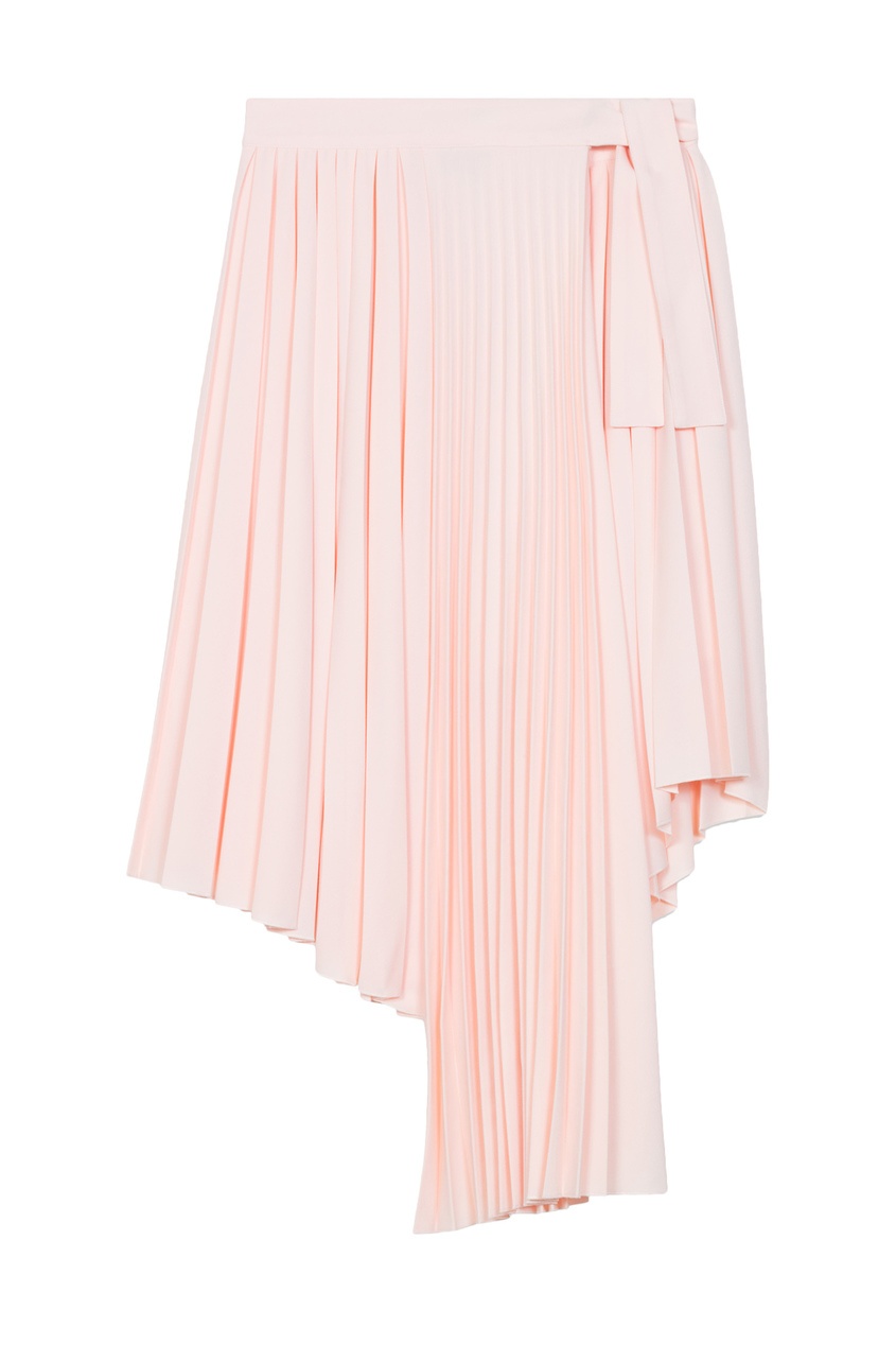 фото Розовая плиссированная юбка maje
