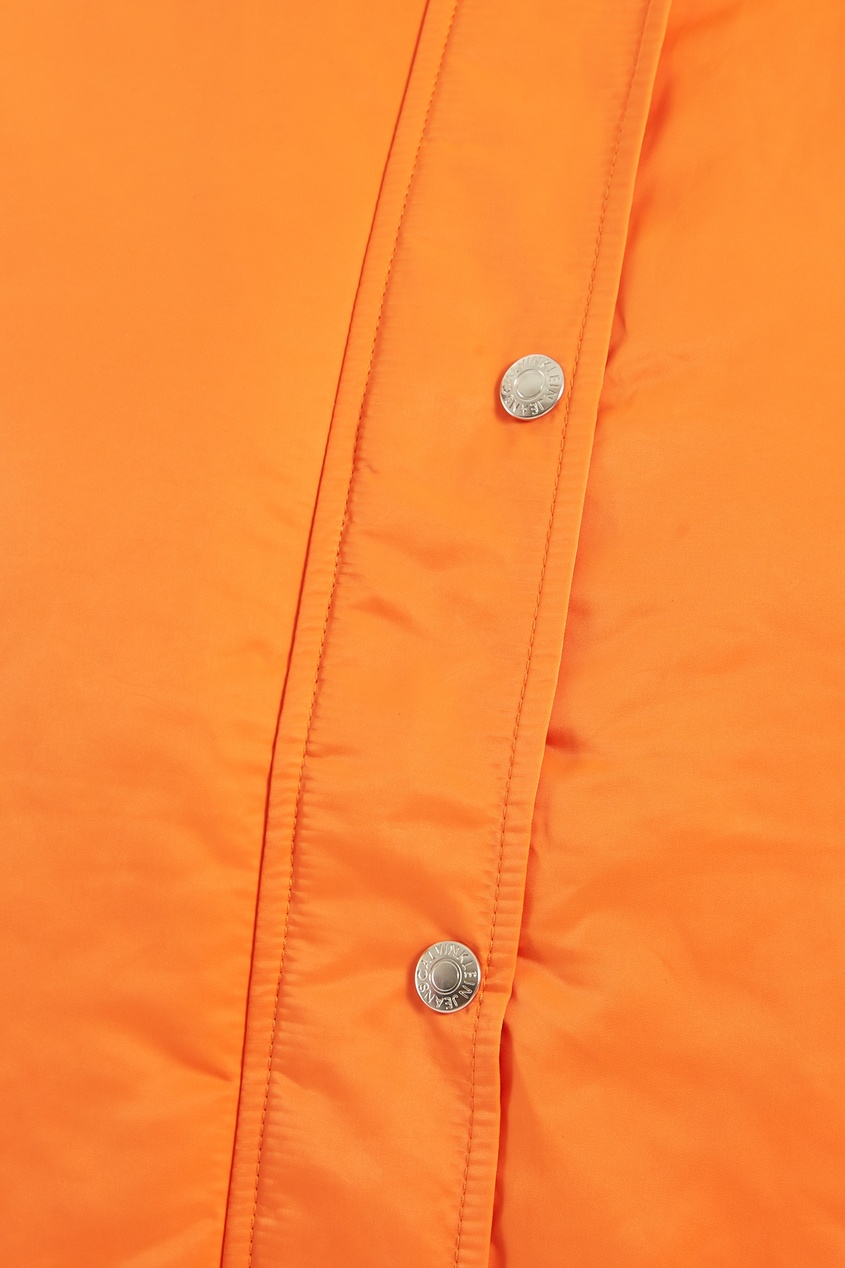 фото Оранжевая куртка calvin klein