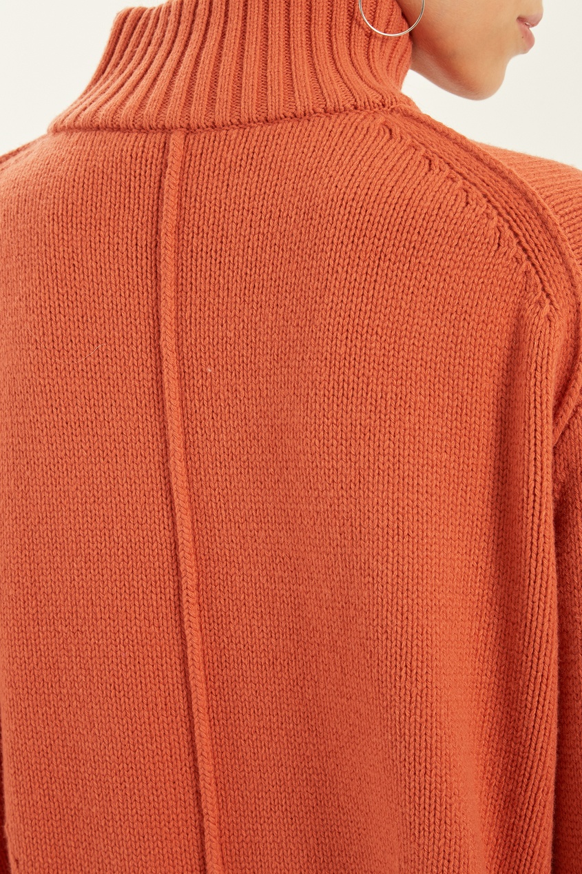 фото Оранжевый свитер proenza schouler