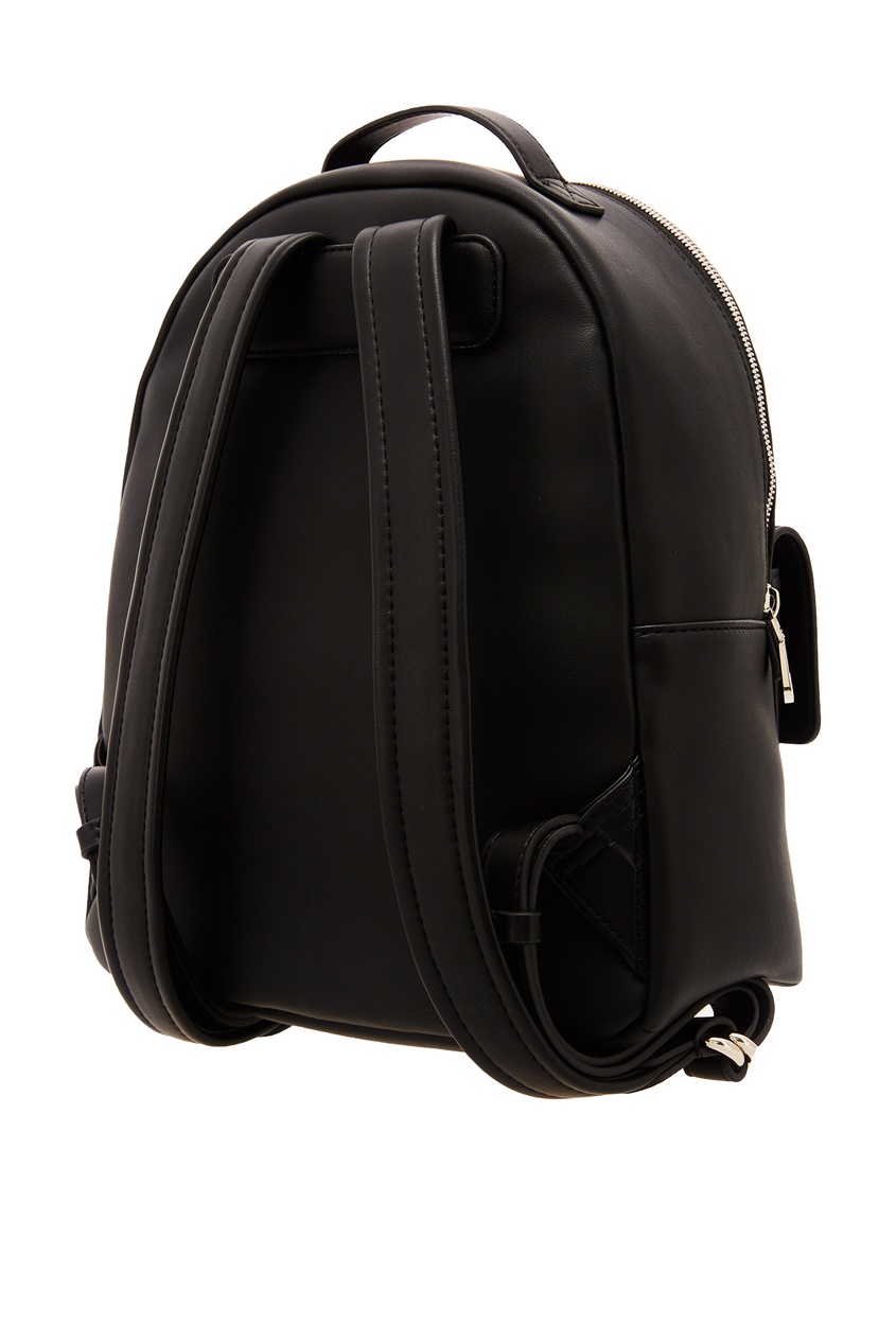 фото Черный рюкзак с логотипом calvin klein