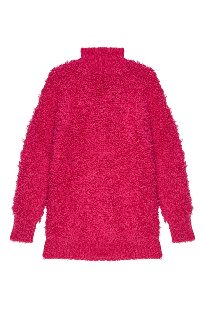 фото Розовый шерстяной свитер marni
