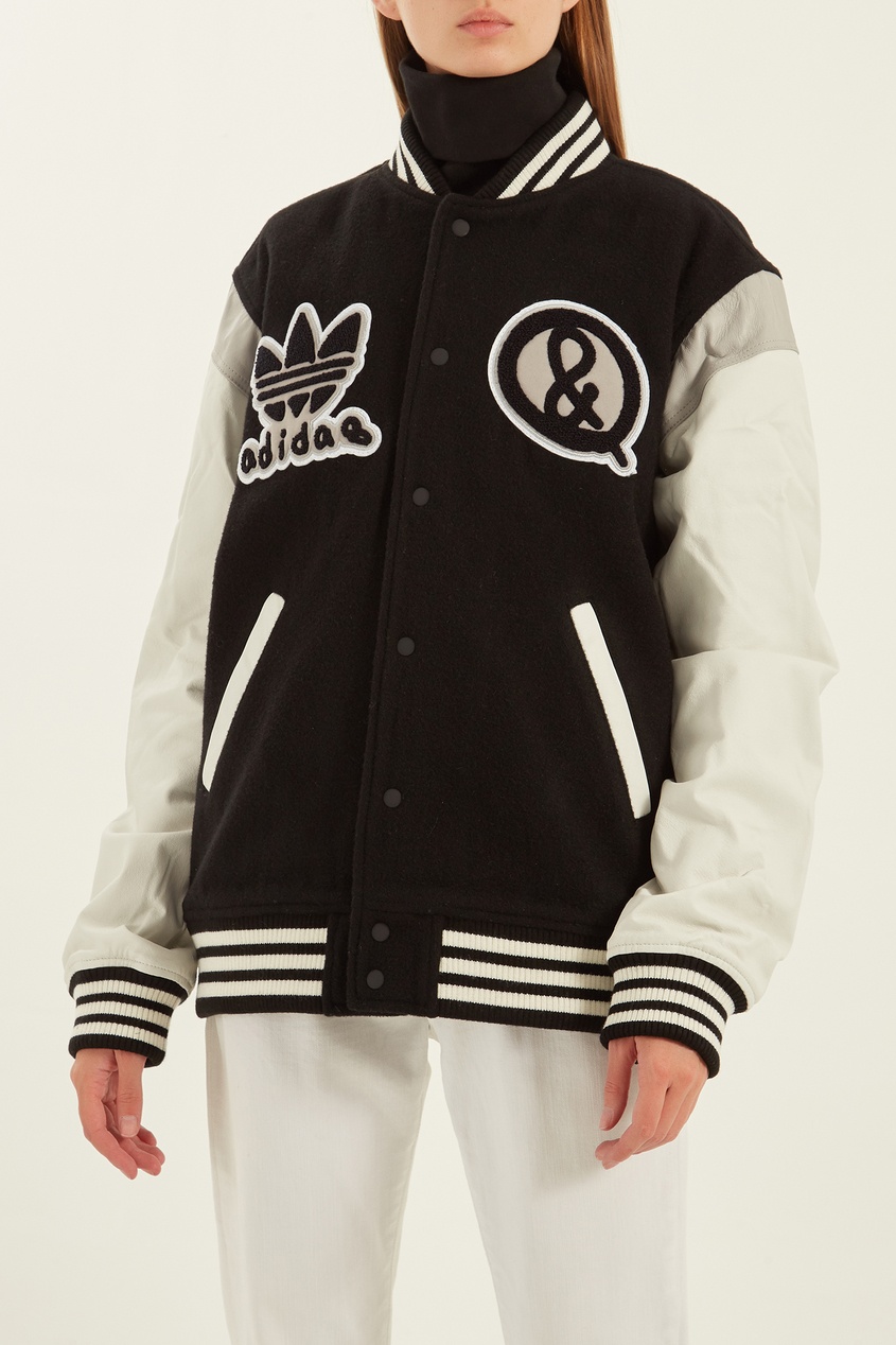 фото Куртка с контрастной отделкой Adidas
