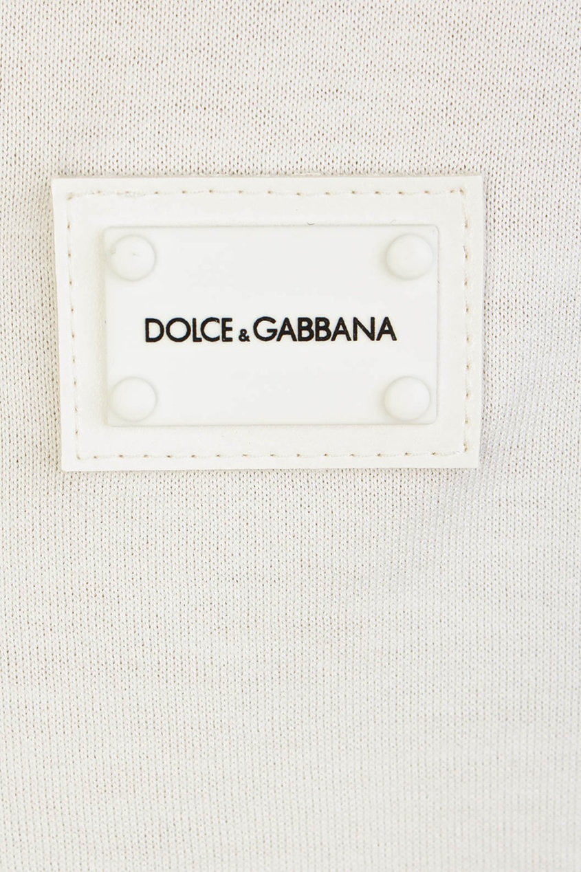 фото Трикотажный лонгслив с логотипом dolce&gabbana