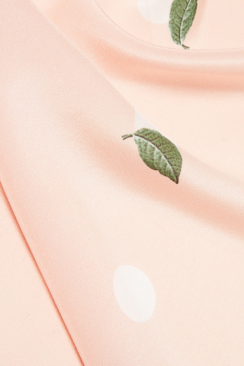 фото Шелковый розовый платок akhmadullina dreams