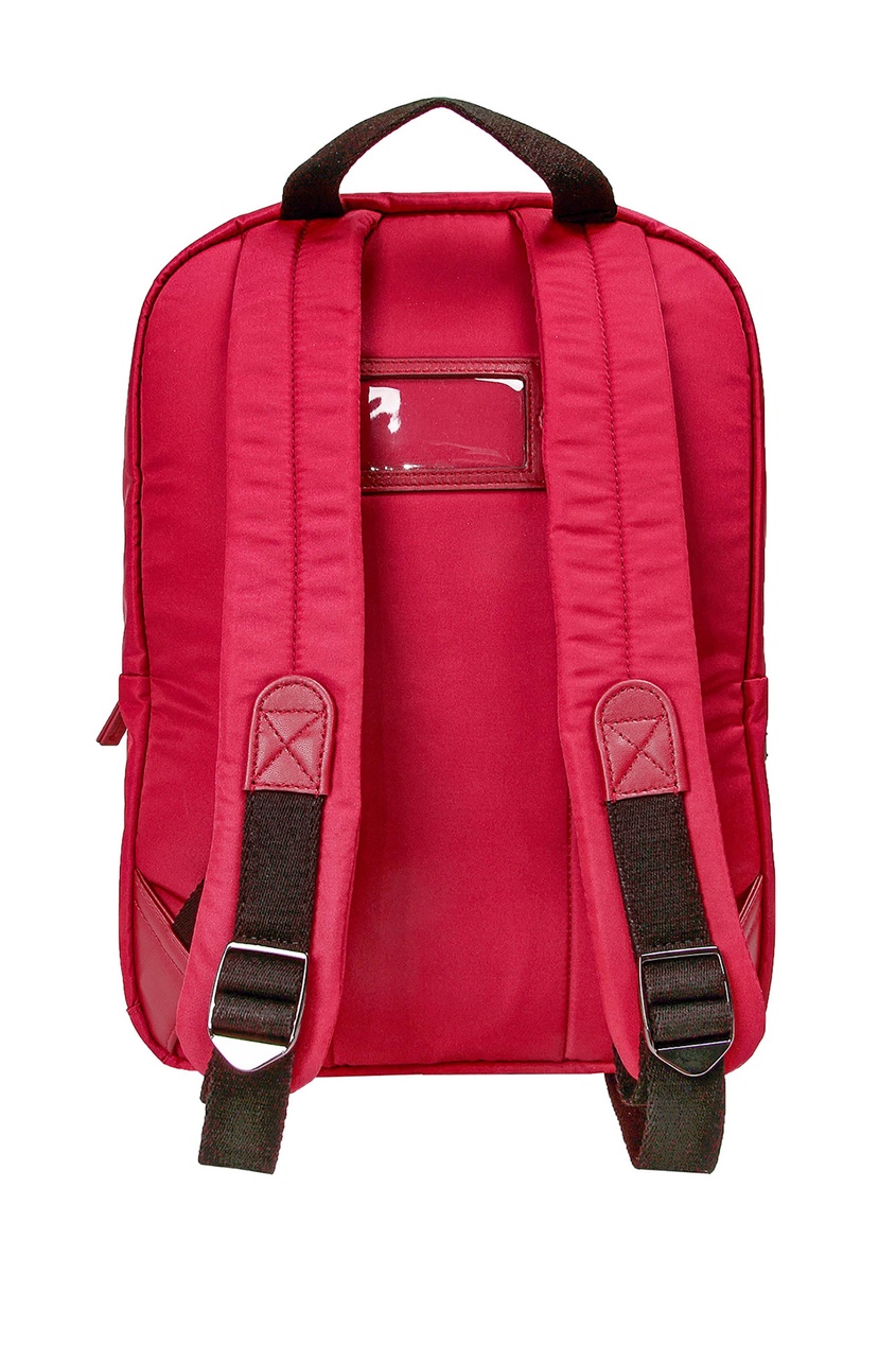 фото Красный рюкзак с отделкой dolce&gabbana