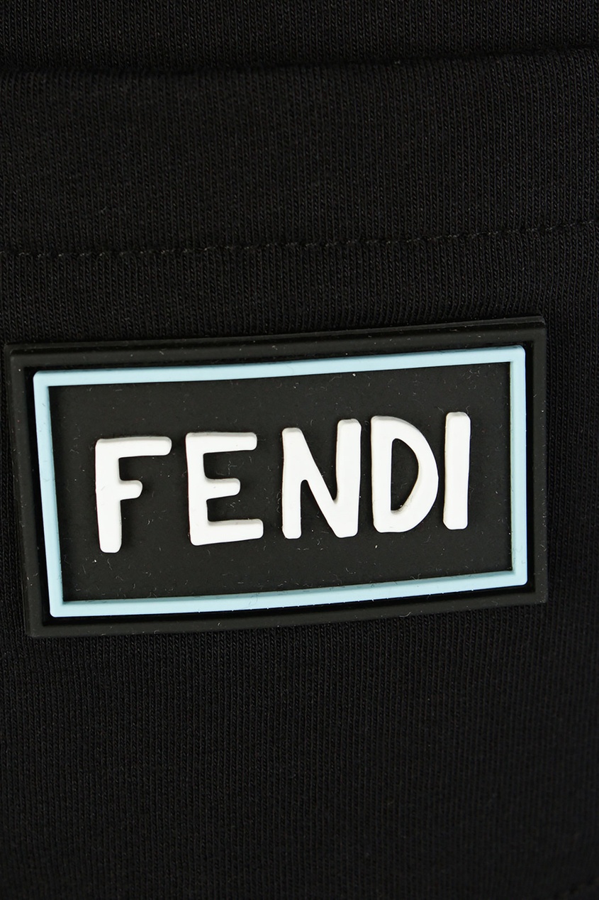 фото Черные спортивные брюки fendi