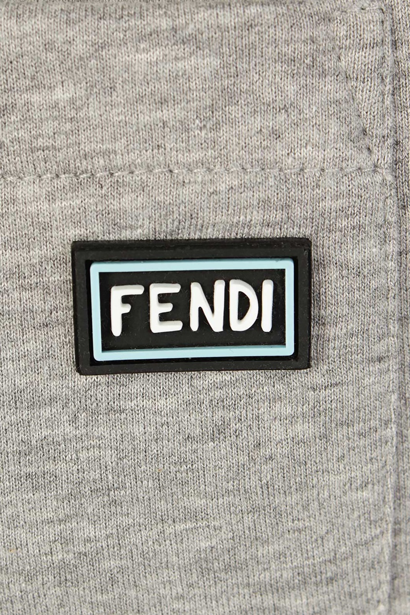 фото Спортивные серые брюки fendi