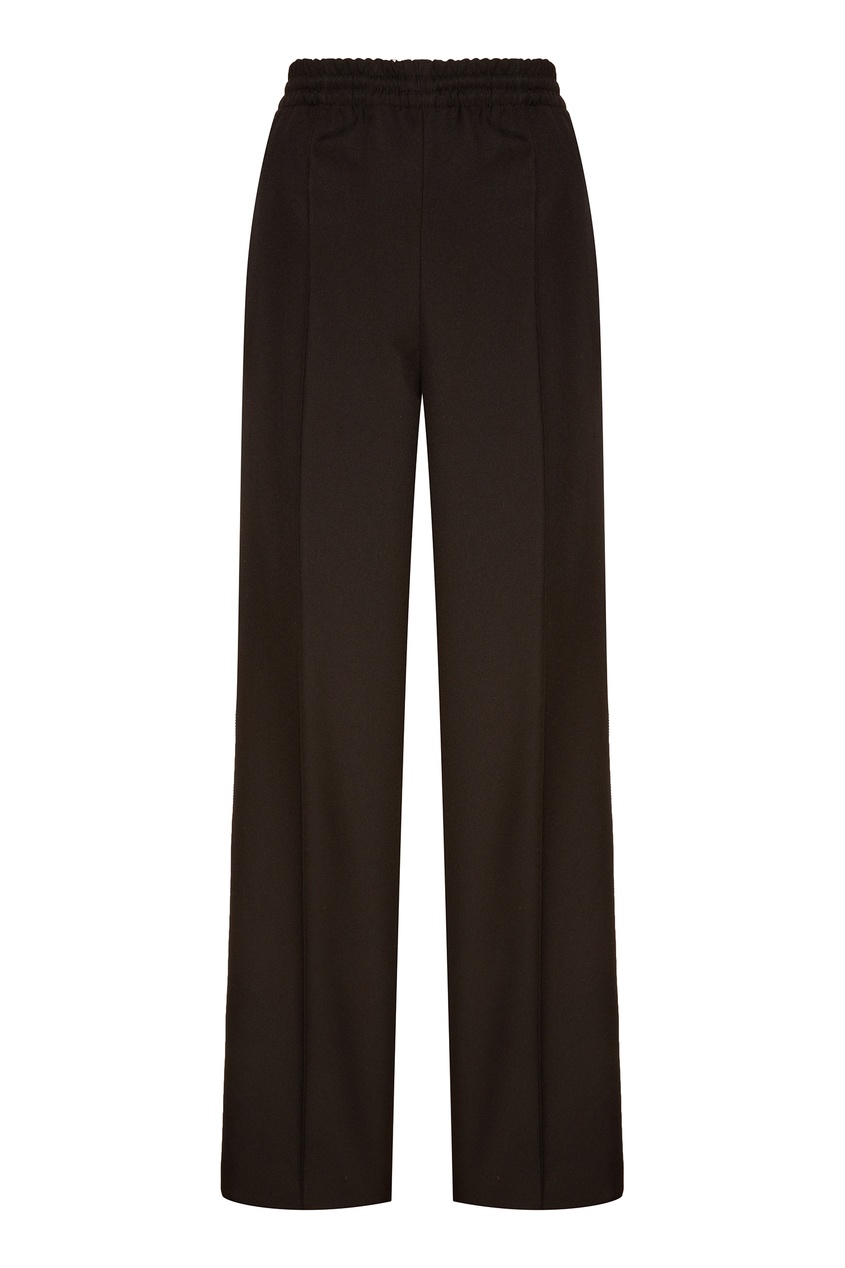 фото Черные брюки с эластичным поясом Prada