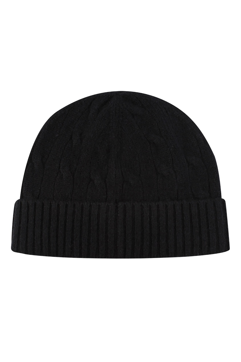 Черная шапка Ralph Lauren