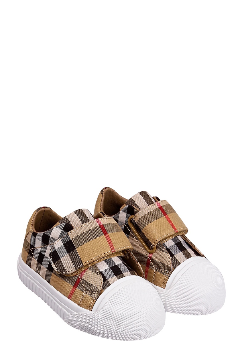 фото Кеды в клетку burberry kids