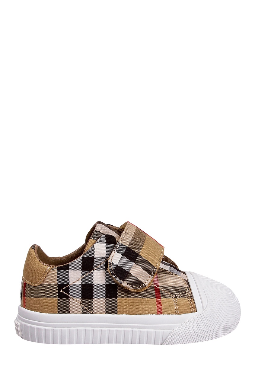 фото Кеды в клетку burberry kids