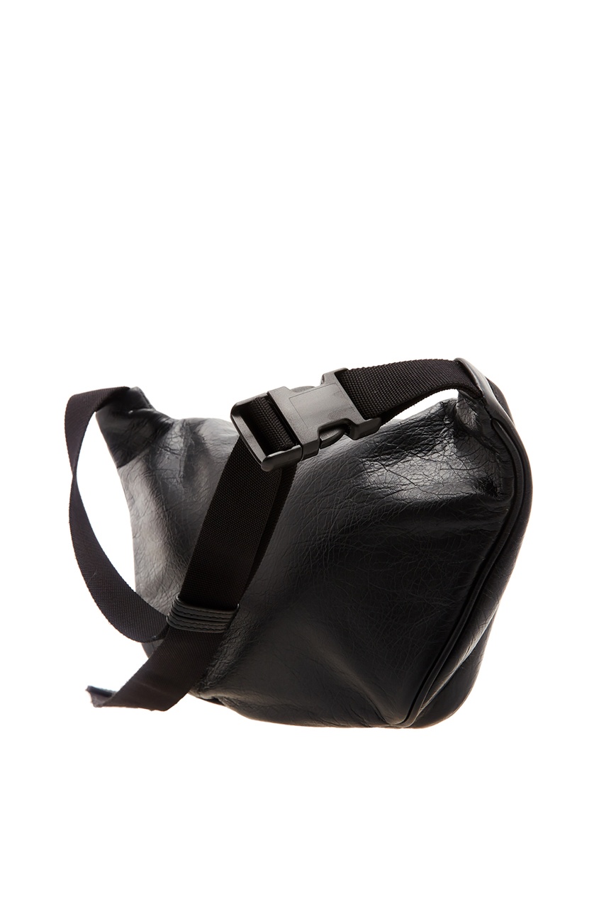 фото Черная поясная сумка Balenciaga man
