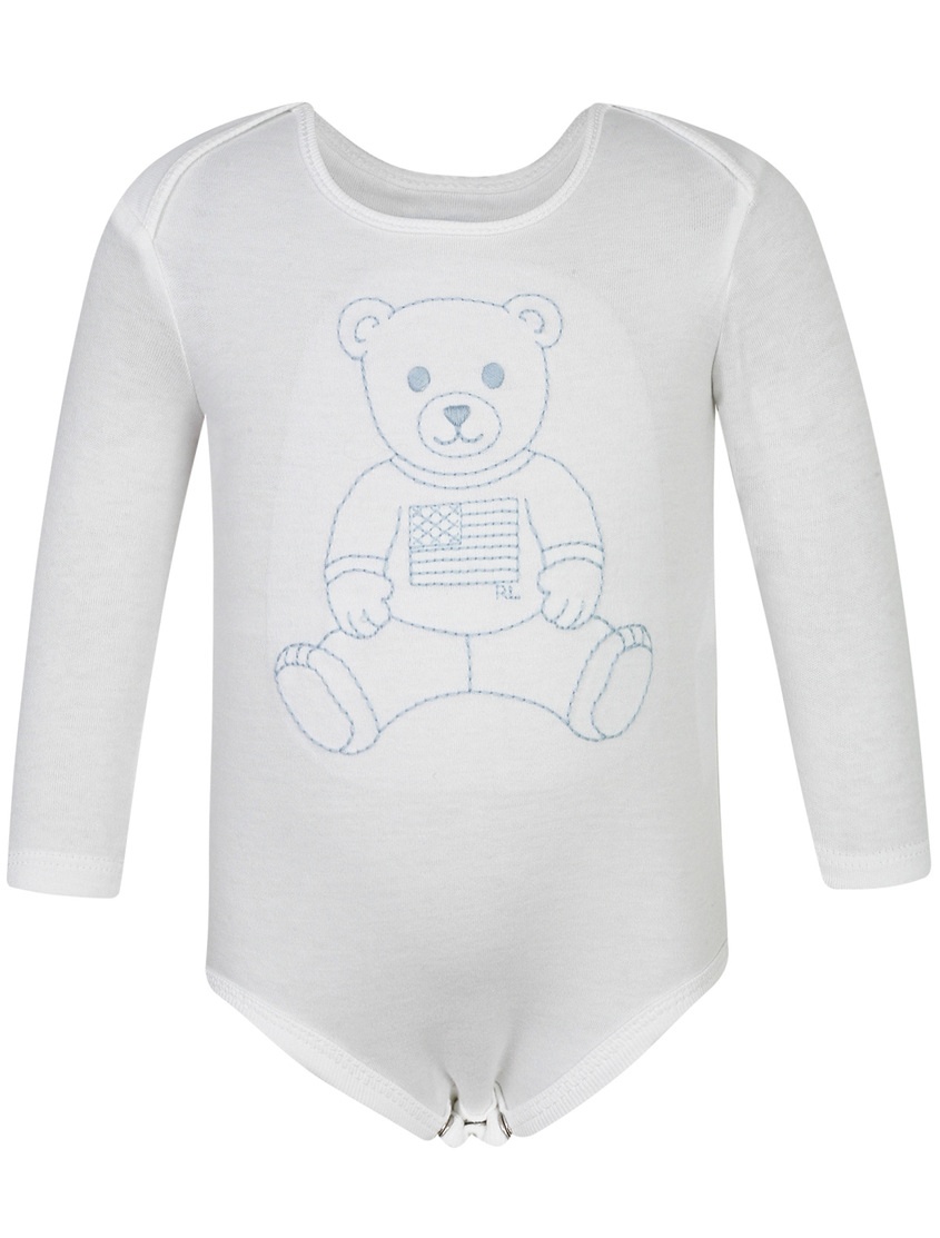 фото Комплект из 4х боди с одеялом и нагрудником ralph lauren kids