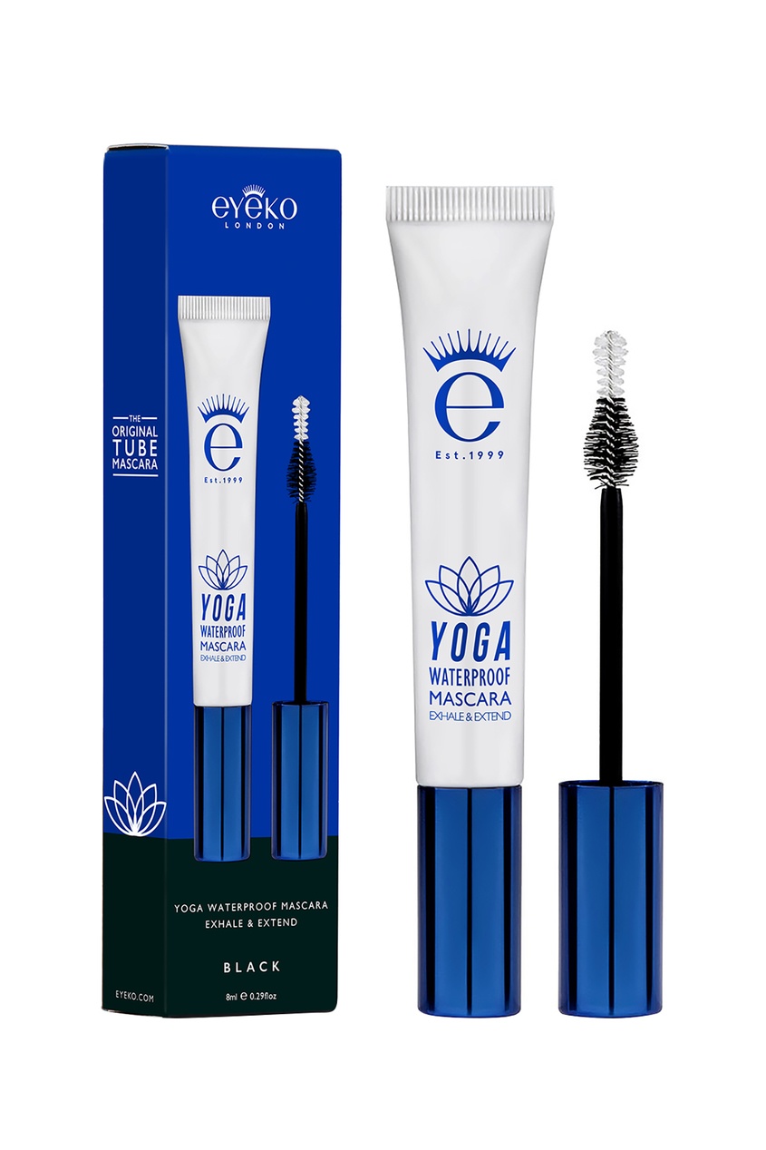 фото Черная водостойкая тушь для ресниц Yoga, 8 ml Eyeko