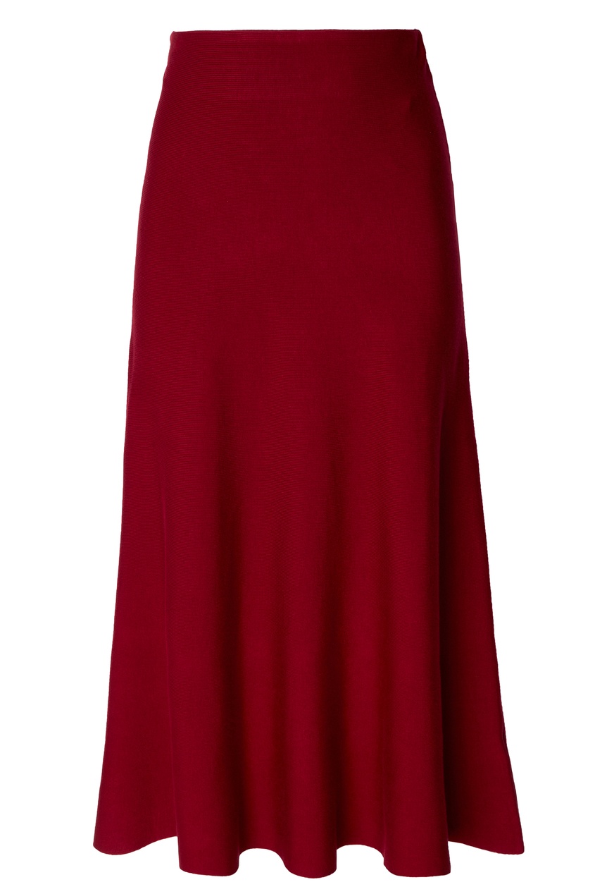 фото Бордовая юбка adolfo dominguez