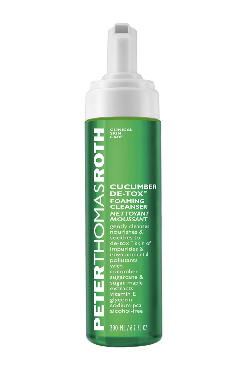 фото Очищающая пенка для лица CUCUMBER DE-TOX™, 200 ml Peter thomas roth