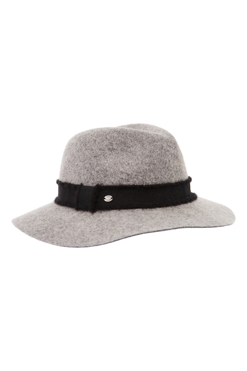 фото Серая шляпа с отделкой adolfo dominguez