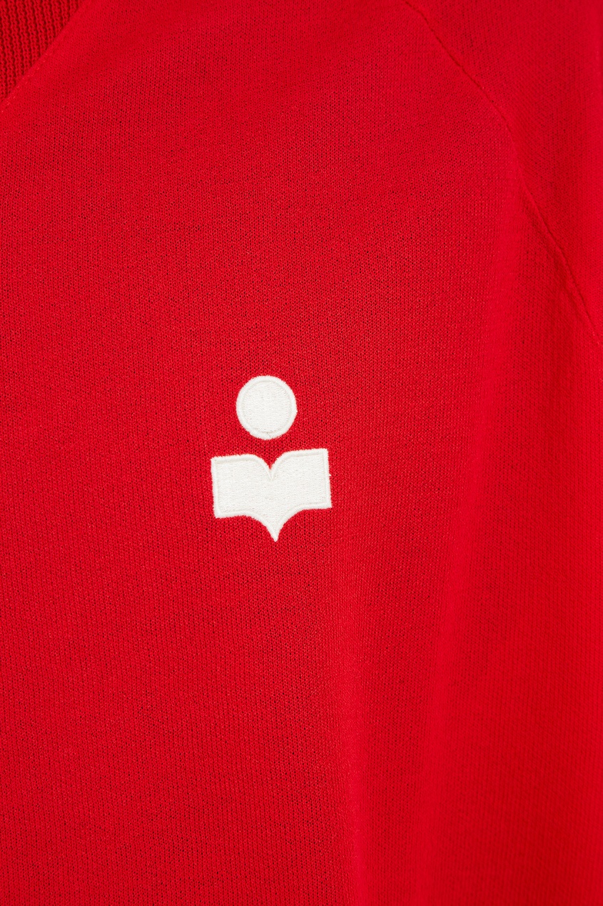 фото Красная олимпийка с логотипом Danily Isabel marant man