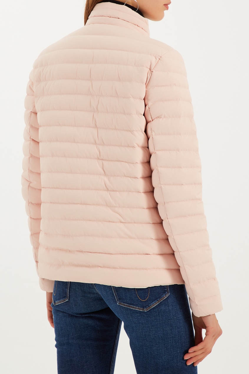 фото Розовая стеганая куртка calvin klein